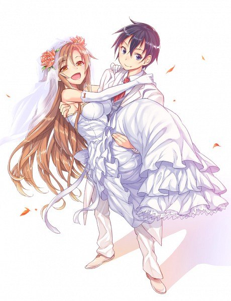 cặp đôi anime manga Kirito Asuna