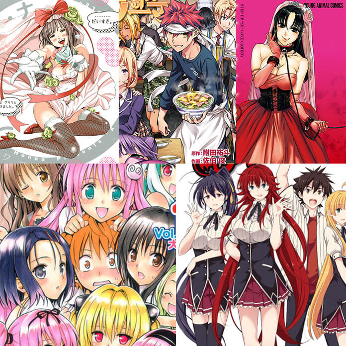 Top 40 bộ Manga Ecchi hay nhất mọi thời đại