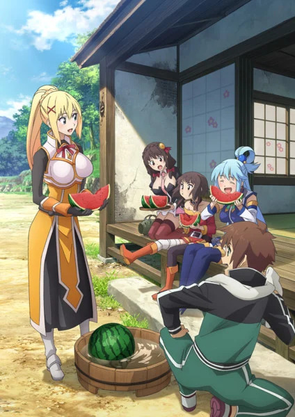 Anime Konosuba xác nhận Mùa thứ 3 và có Anime chuyển thể từ tiểu thuyết ngoại truyện